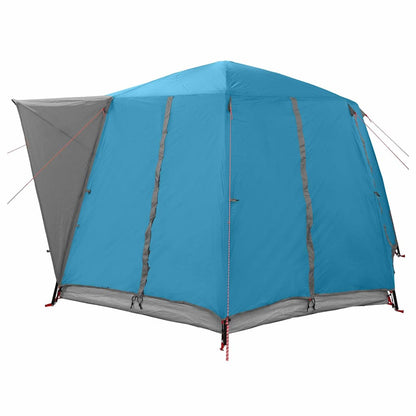 Cabin Tent with Roof with Storage Blue 425 x 396 x 222 cm