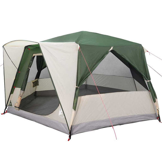 Cabin Tent with Roof with Storage Green 400 x 350 x 212 cm