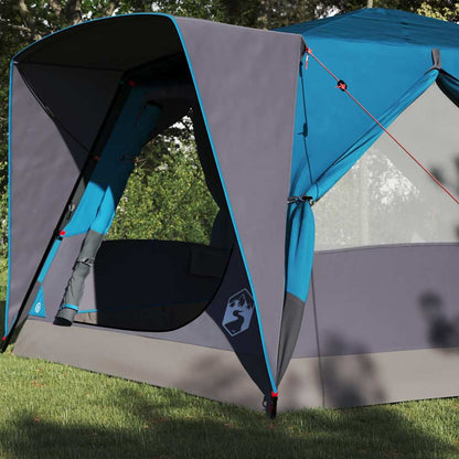 Cabin Tent with Roof with Storage Blue 400 x 350 x 212 cm