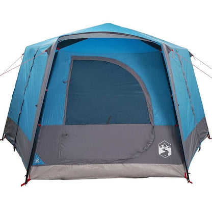 Cabin Tent with Roof Blue and Grey 333 x 317 x 194 cm
