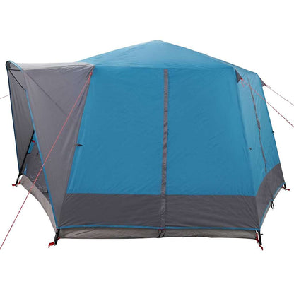 Cabin Tent with Roof Blue and Grey 333 x 317 x 194 cm