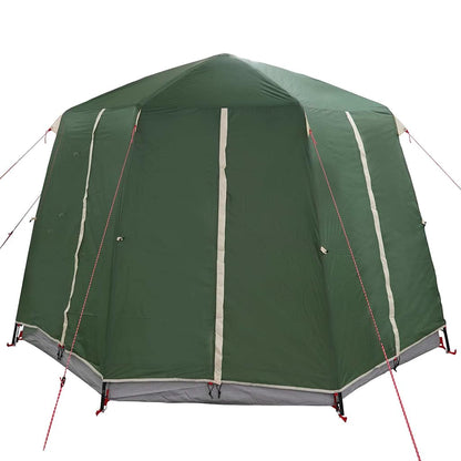 Cabin Tent with Roof Green and White 320 x 320 x 203 cm