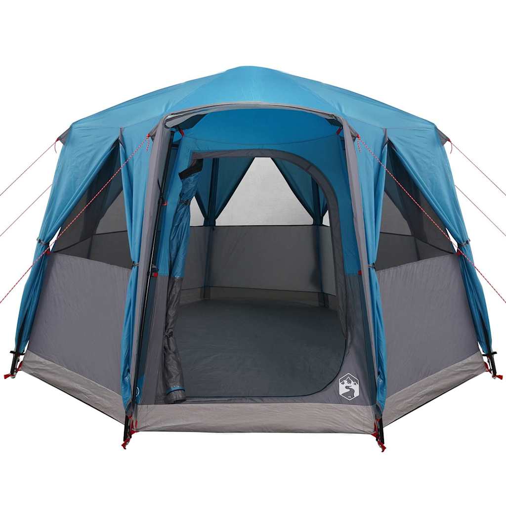 Cabin Tent with Roof Blue and Grey 320 x 320 x 203 cm