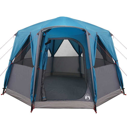 Cabin Tent with Roof Blue and Grey 320 x 320 x 203 cm