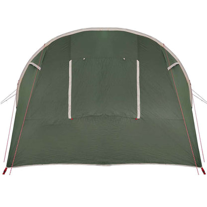 Tunnel Tent 4-Person Green and White 740 x 370 x 220 cm