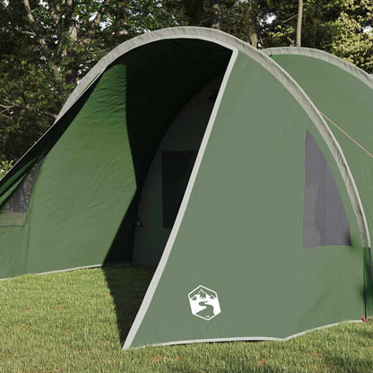 Tunnel Tent with Roof Green and White 778 x 356 x 210 cm