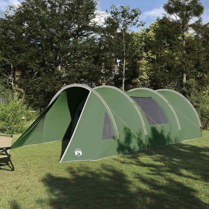 Tunnel Tent with Roof Green and White 778 x 356 x 210 cm