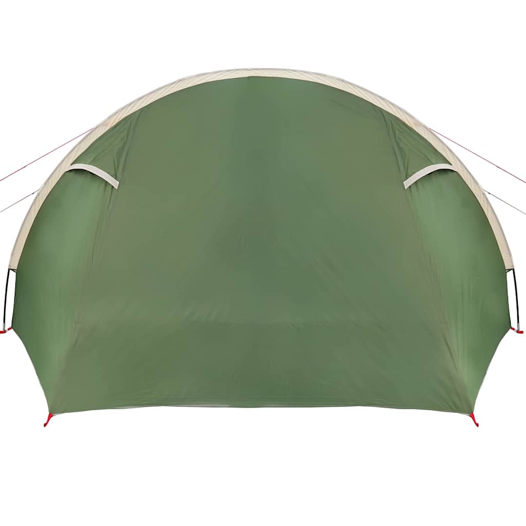 Tunnel Tent with Roof Green and White 778 x 356 x 210 cm