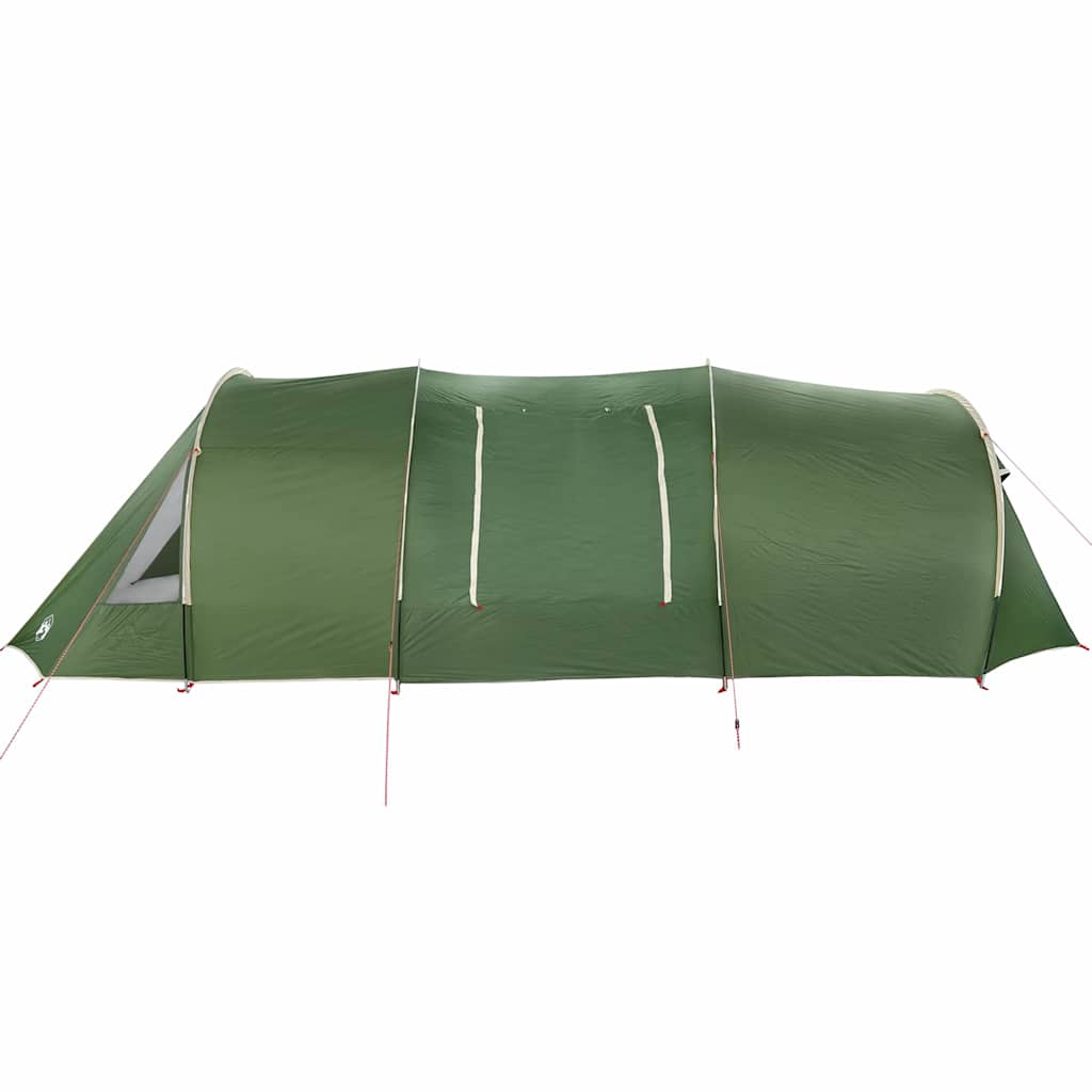 Tunnel Tent with Roof Green and White 778 x 356 x 210 cm
