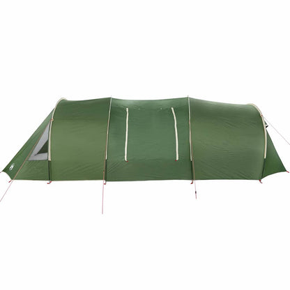 Tunnel Tent with Roof Green and White 778 x 356 x 210 cm