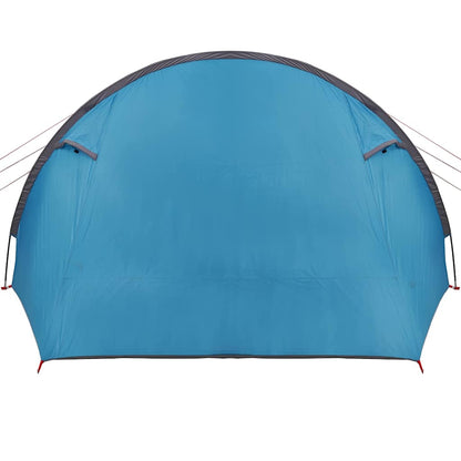 Tunnel Tent with Roof Blue and Grey 778 x 356 x 210 cm
