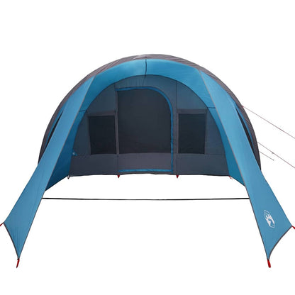 Tunnel Tent with Roof Blue and Grey 778 x 356 x 210 cm