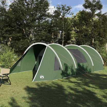 Tunnel Tent with Roof Green and White 805 x 405 x 211 cm
