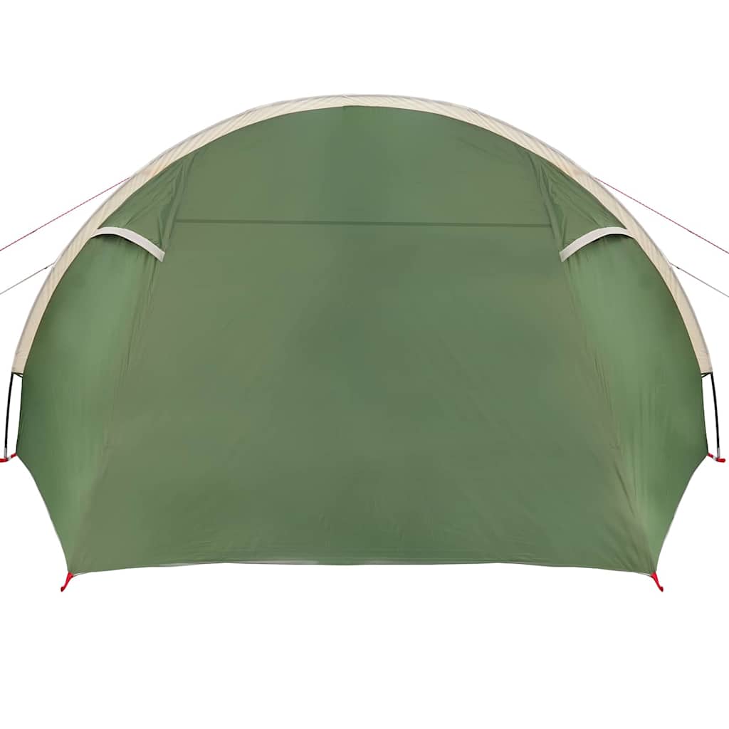 Tunnel Tent with Roof Green and White 805 x 405 x 211 cm