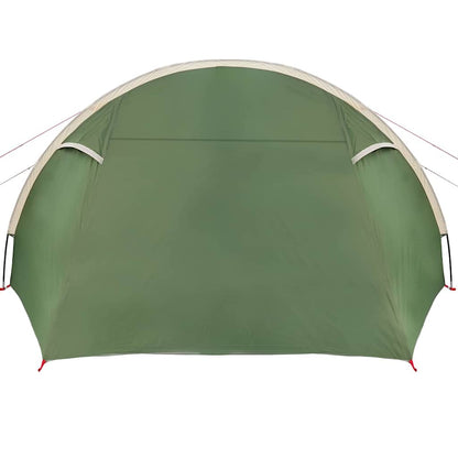 Tunnel Tent with Roof Green and White 805 x 405 x 211 cm