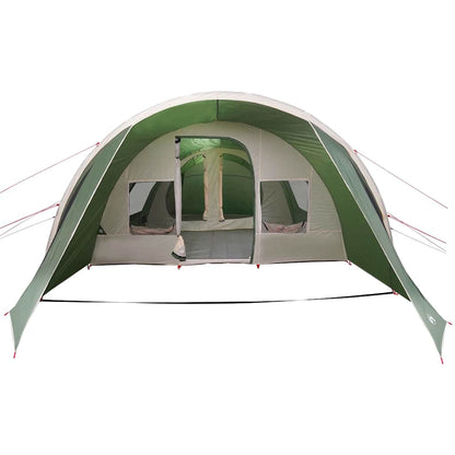 Tunnel Tent with Roof Green and White 805 x 405 x 211 cm