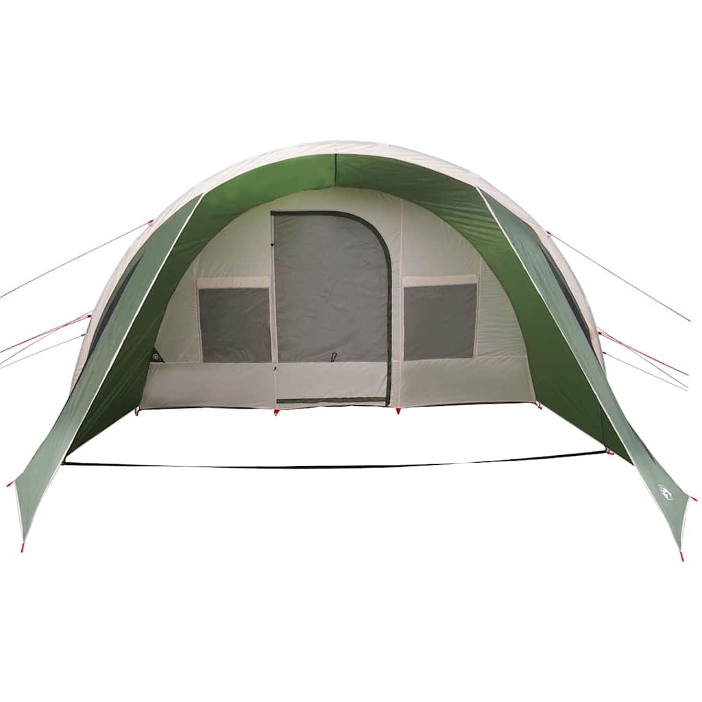 Tunnel Tent with Roof Green and White 805 x 405 x 211 cm