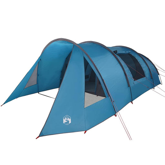Tunnel Tent with Roof Blue and Grey 805 x 405 x 211 cm