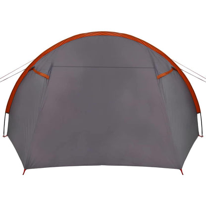 Tunnel Tent with Roof Grey and Orange 805 x 405 x 211 cm