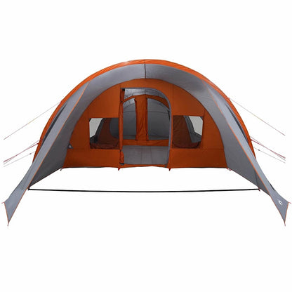 Tunnel Tent with Roof Grey and Orange 805 x 405 x 211 cm
