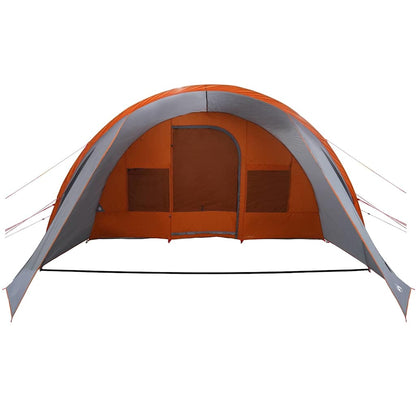 Tunnel Tent with Roof Grey and Orange 805 x 405 x 211 cm