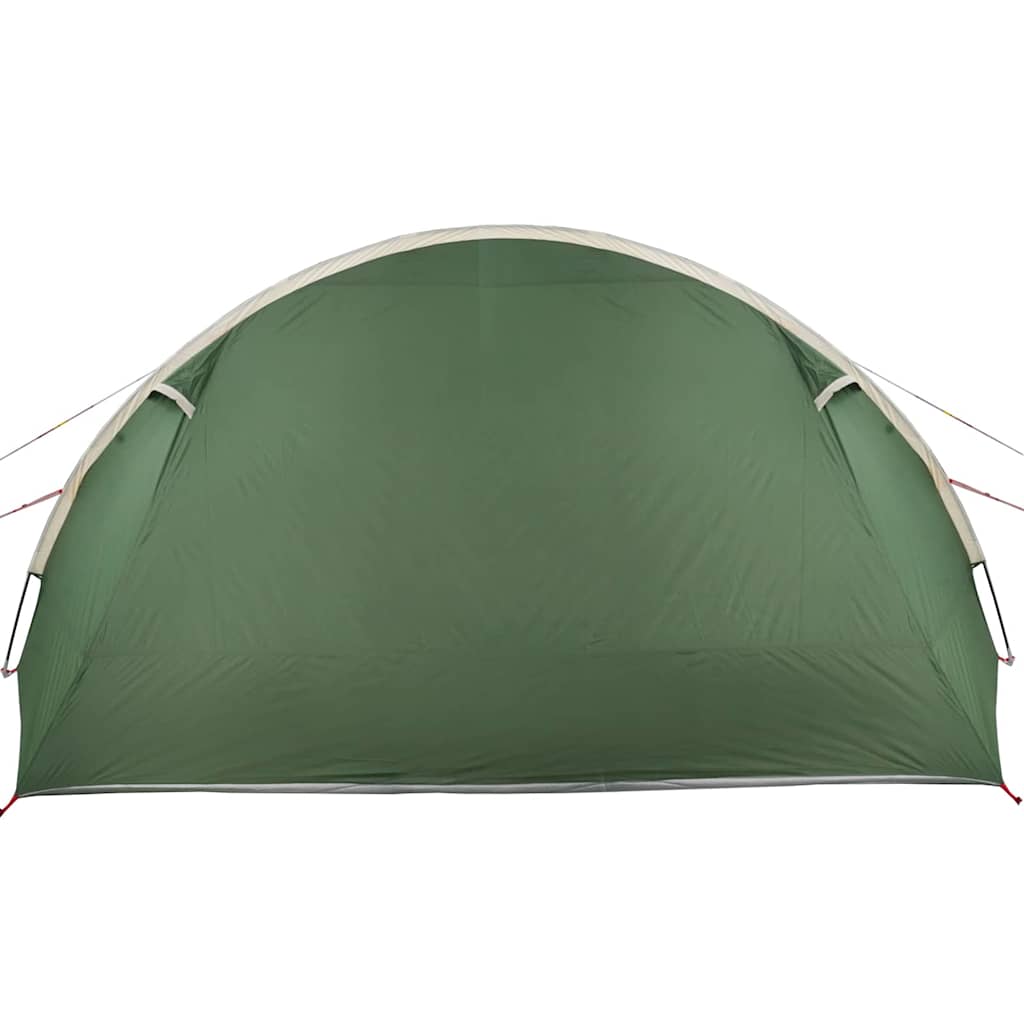 Tunnel Tent 6-Person Green and White 890 x 470 x 220 cm