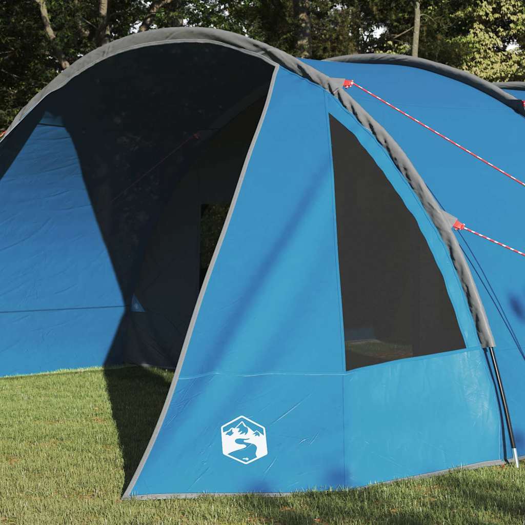Tunnel Tent with Roof Blue and Grey 890 x 470 x 220 cm