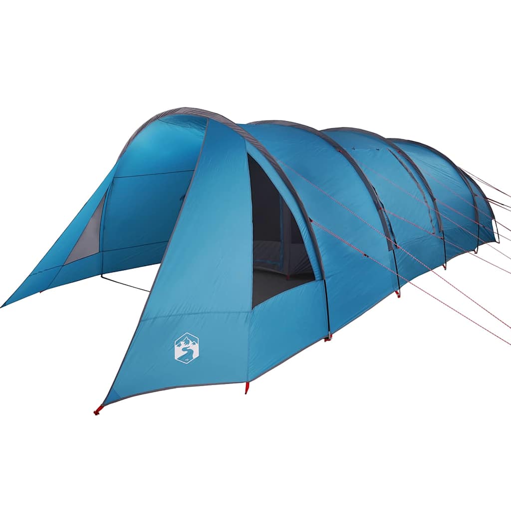 Tunnel Tent with Roof Blue and Grey 890 x 470 x 220 cm