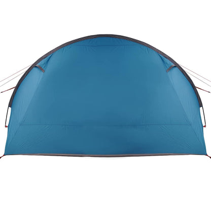 Tunnel Tent with Roof Blue and Grey 890 x 470 x 220 cm