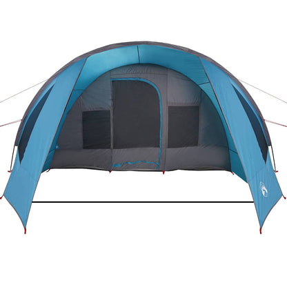 Tunnel Tent with Roof Blue and Grey 890 x 470 x 220 cm