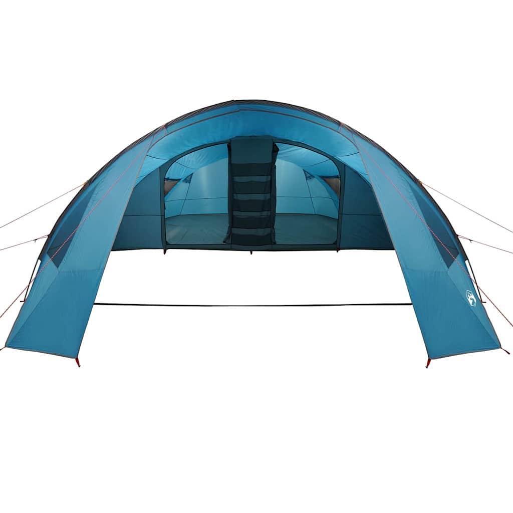 Tunnel Tent with Roof Blue and Grey 700 x 590 x 215 cm