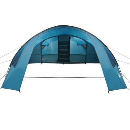 Tunnel Tent with Roof Blue and Grey 700 x 590 x 215 cm