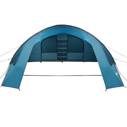 Tunnel Tent with Roof Blue and Grey 700 x 590 x 215 cm