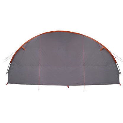 Tunnel Tent with Roof Grey and Orange 700 x 590 x 215 cm
