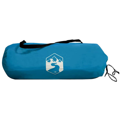 Tunnel Tent with Roof Blue and Grey 328 x 228 x 115 cm