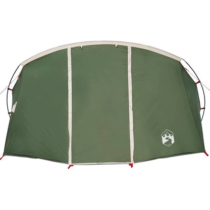 Tunnel Tent with Roof Green and White 318 x 275 x 140 cm