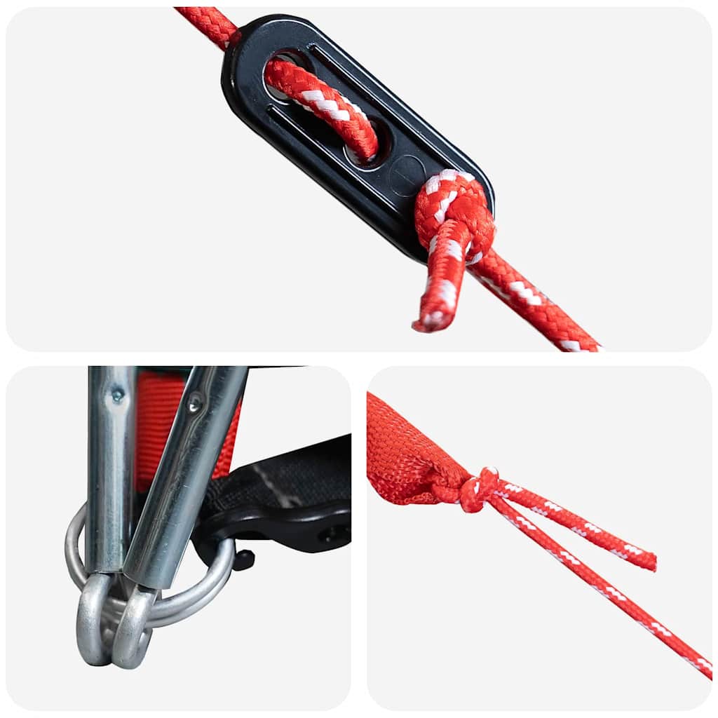 Tunnel Tent with Roof Blue and Grey 318 x 275 x 140 cm