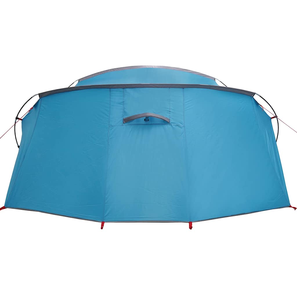 Tunnel Tent with Roof Blue and Grey 318 x 275 x 140 cm