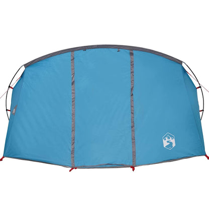 Tunnel Tent with Roof Blue and Grey 318 x 275 x 140 cm