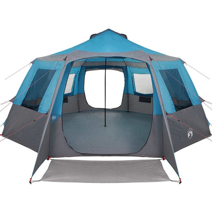 Cabin Tent with Roof Blue and Grey 500 x 500 x 294 cm