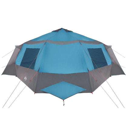 Cabin Tent with Roof Blue and Grey 500 x 500 x 294 cm