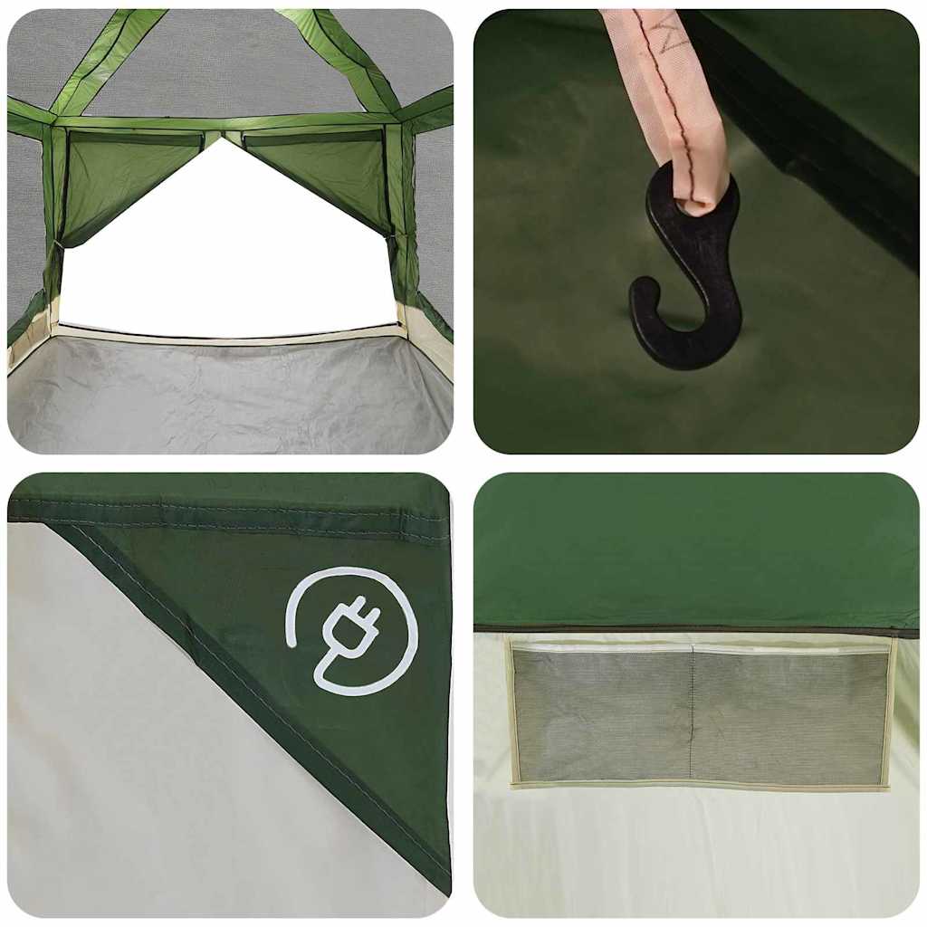Inner Tent with Roof Green and Grey 300 x 300x 250 cm