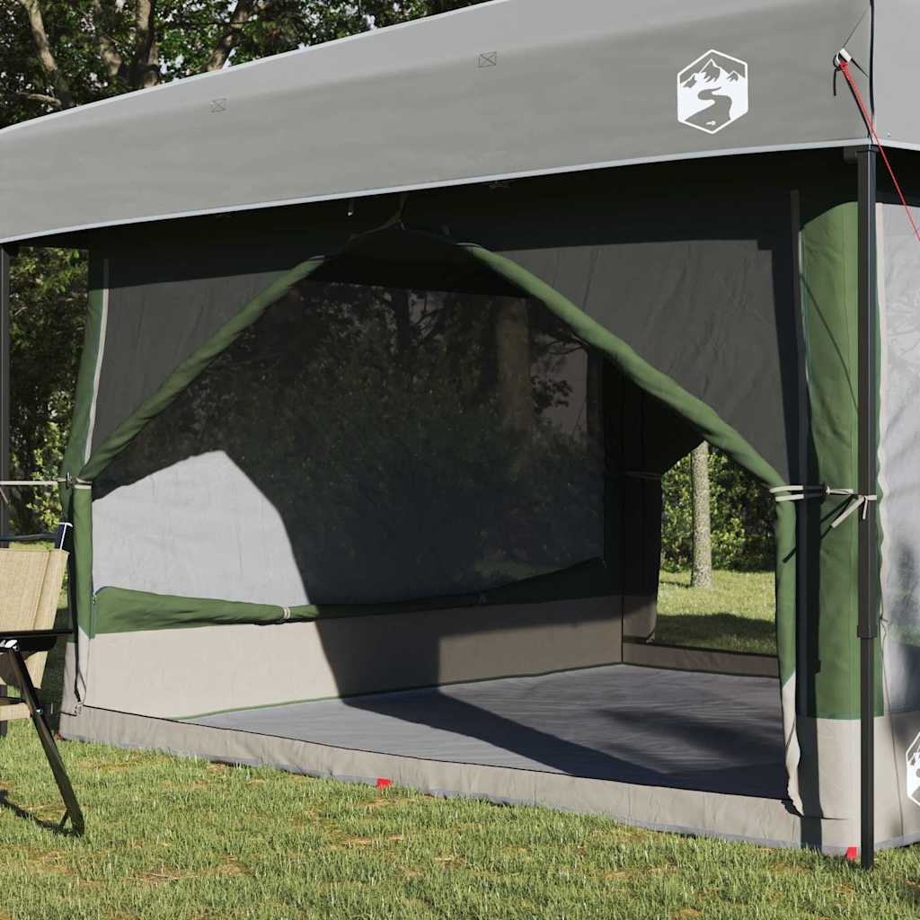 Inner Tent with Roof Green and Grey 300 x 300x 250 cm