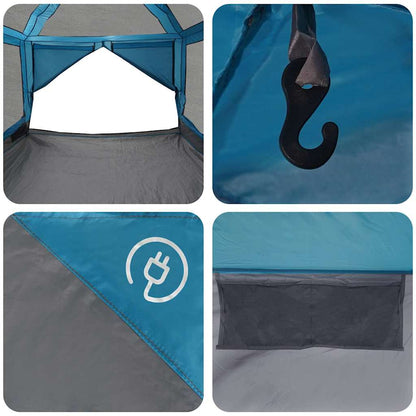 Inner Tent with Roof Blue and Grey 300 x 300x 250 cm