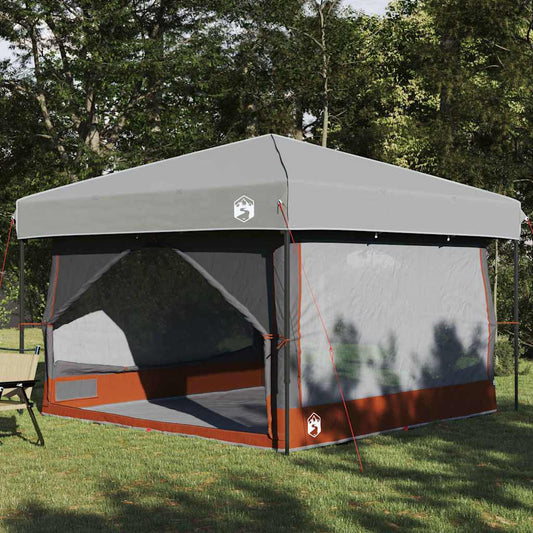 Inner Tent with Roof Grey and Orange 300 x 300x 250 cm