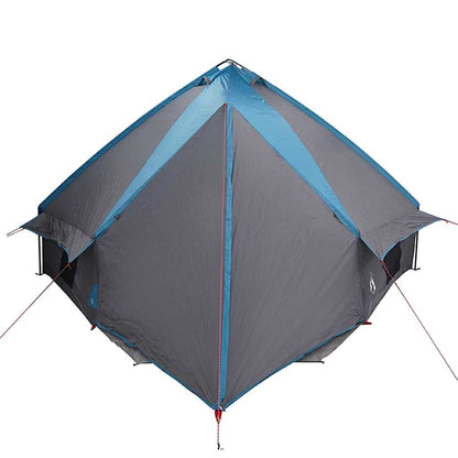 Teepee Tent 10-Person Blue and Grey 567 x 470 x 242 cm