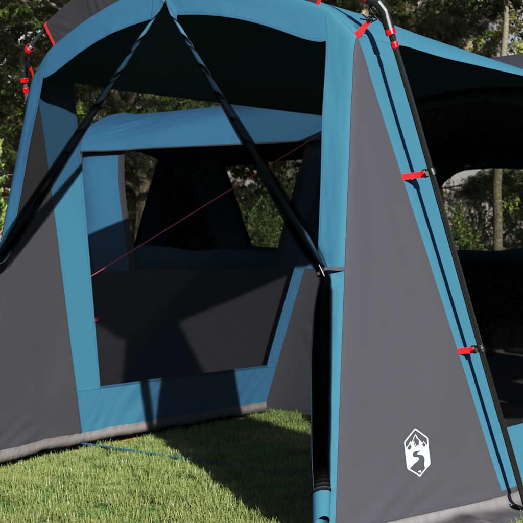 Family Tent 20-Person Blue and Grey 745 x 700 x 217 cm