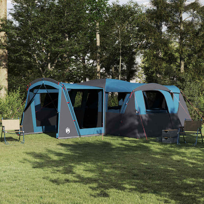Family Tent 20-Person Blue and Grey 745 x 700 x 217 cm