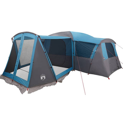 Family Tent 20-Person Blue and Grey 745 x 700 x 217 cm