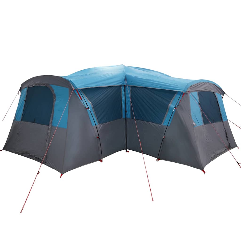 Family Tent 20-Person Blue and Grey 745 x 700 x 217 cm